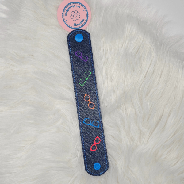 Jeans Armband Neon-Brillen - 19,5cm - No 16